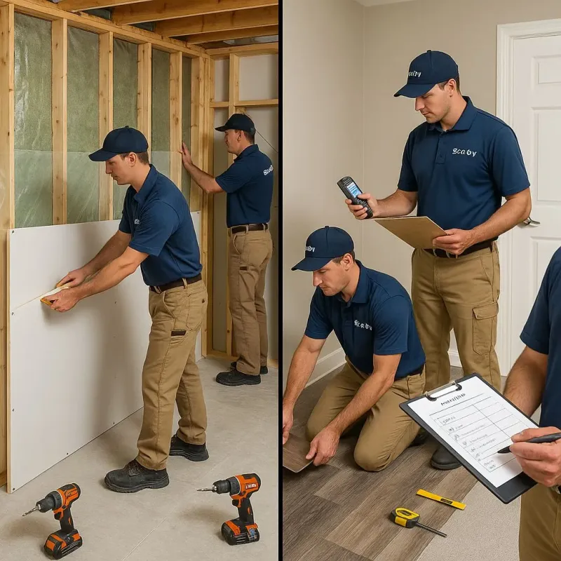 Repairs and Reconstruction process in Wood River, IL